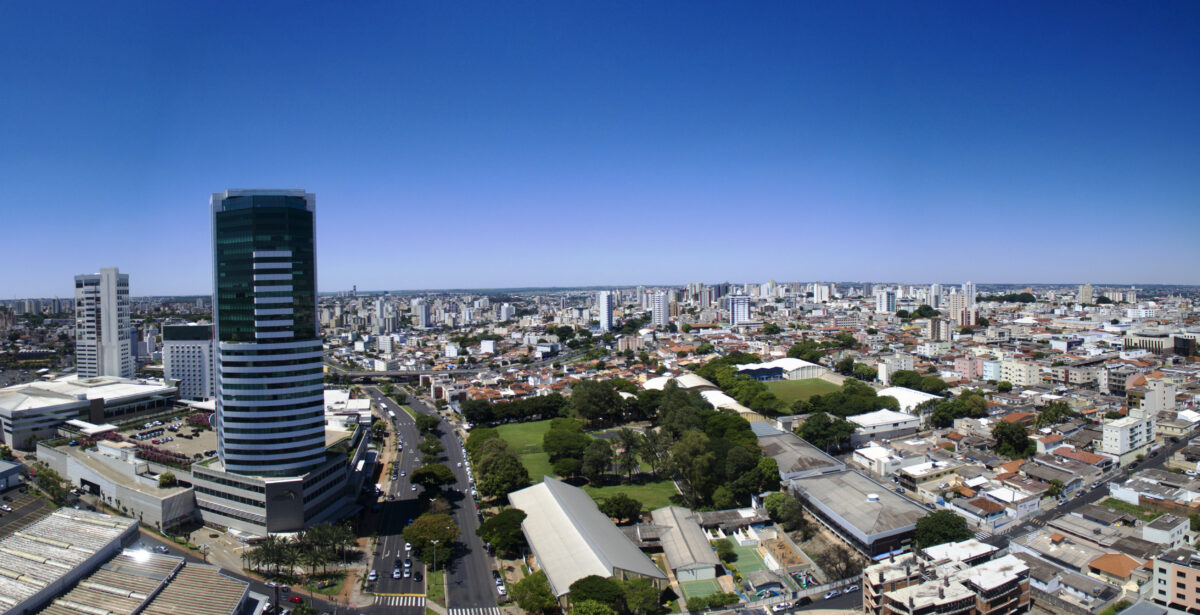 Vista aérea de Uberlândia (MG). Foto: Prefeitura Municipal de Uberlândia.